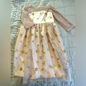 Elestory Starlet dress in stardust pink, size 10/12